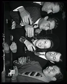 Celebrities at the Copacabana Nightclub