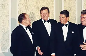 Tuxedo Prints: Celebrities Endorsing Ronald Reagan