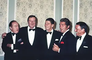 Tuxedo Prints: Celebrities Endorsing Ronald Reagan