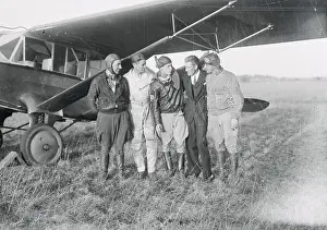 Celebrities Posing with Aircraft