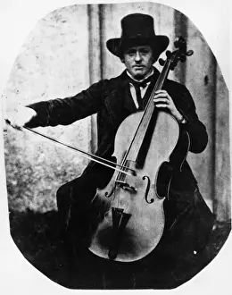 Charles Lutwidge Dodgson (1832-1898) Prints: Cellist