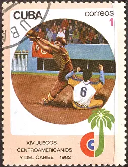 Arc0013891 Prints: Central American & Caribbean Games Commemorative Stamp