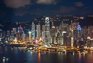 Images Dated 19th June 2011: Central business area of Hong Kong