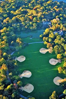 Jerry Trudell Aerial Photography Collection: Central Park ballfields