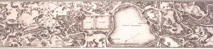Images Dated 18th October 2005: Central Park Plan, circa 1858