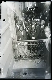 Ceremony Prints: Ceremonies At Building Of Black Church