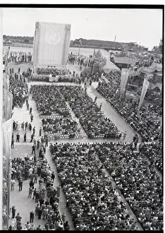 Ceremony For Cornerstone Laying; U.N