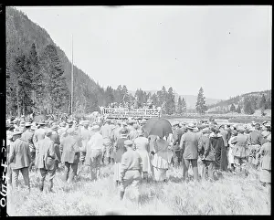 Appreciation Prints: Ceremony at Yellow Stone Park