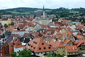Images Dated 9th June 2012: Cesky Crumlov, Bohemia, Czech Republic