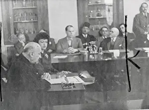 Palestine Prints: Chaim Weizman Testifying