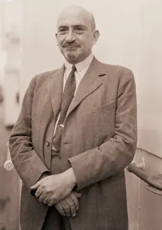 Jewish Prints: Chaim Weizmann on Boat