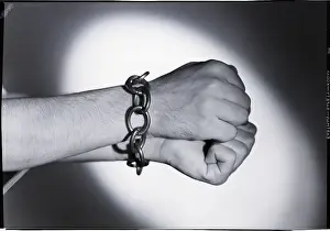 Oppression Prints: Chained Hands