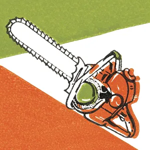 Images Dated 31st March 2015: Chainsaw