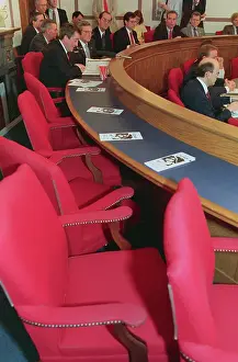 Easy Chair Prints: Empty Chairs at the Committee on Ways and Means