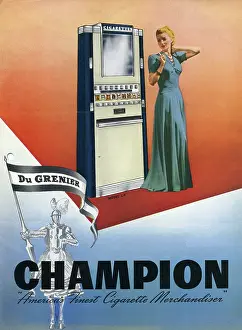 Champion Cigarette Merchandiser