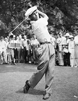 Champion Golfer Ben Hogan