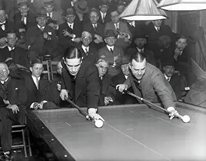 Championship Prints: Champioship Billiard Match In Boston