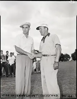 Chandler Harper and Henry Williams Shaking Hands