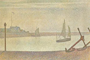 Parisian Prints: The Channel at Gravelines in the Evening