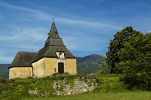 Images Dated 11th May 2015: The chapel of Pietat at Saint Savin, Hautes Pyrenees, France