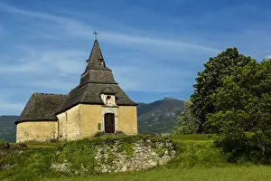 Pyrenean Prints: The chapel of Pietat at Saint Savin, Hautes Pyrenees, France