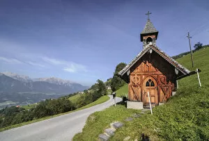 Chapel, Voldertal Valley, Tyrol, Austria, Europe