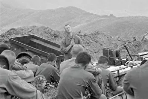 Da Nang Prints: Chaplain Looking Reverent At Air Base