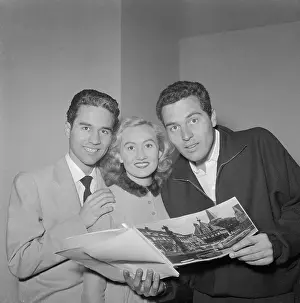 Hamburg Prints: Chaplin Brothers Going over Movie Lines with Susan Cook