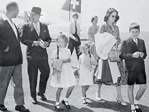 Chaplin Family on Vacation