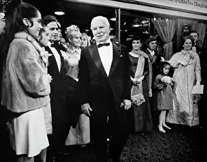 Oona Oneill Prints: Chaplins at Premiere