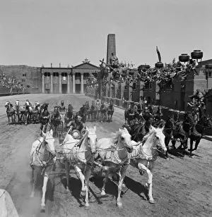 The Chariot Race from Ben Hur
