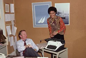 Huty33577 Prints: Charlayne Hunter-Gault And Robert McNeil
