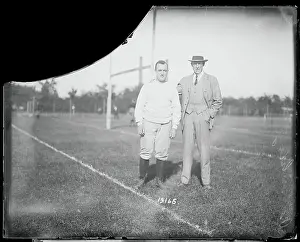 Charles Brickley with Percy Haughton