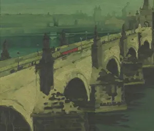 Belgian Prints: Charles Bridge In Prague