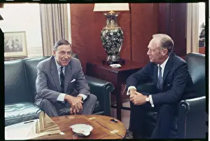 William Pierce Rogers Prints: Charles Burke Elbrick Meeting with William P. Rogers