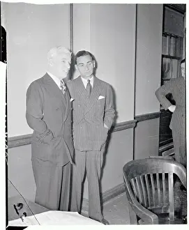 Charles Chaplin and Irving Berlin