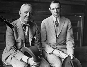 Charles Comiskey Sitting with William Veeck at Black Sox Scandal Hearing