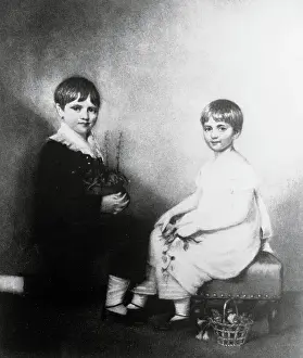 Charles Darwin with Sister Catherine