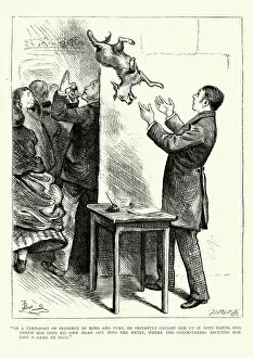 Images Dated 2nd December 2015: Charles Dickens - threw him over his own head
