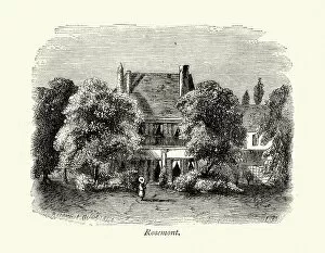 Images Dated 1st December 2015: Charles Dickens And Villa Rosemont