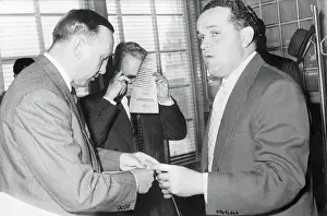 Lima Prints: Charles Dixon and Robert Aleman Attending Hearing for Ship Release