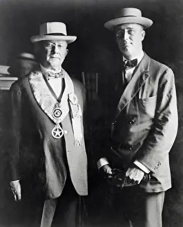 Franklin D Prints: Charles F. Murphy and FDR
