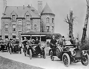 Charles Fairbanks with J.M. Studebaker and Others