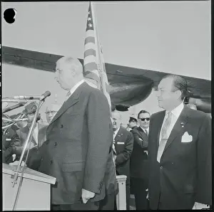 Charles de Gaulle Giving a Speech