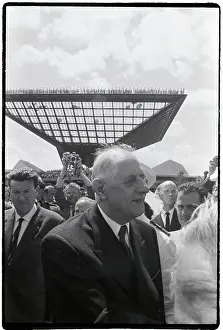 Exposition Prints: Charles De Gaulle at World Expo