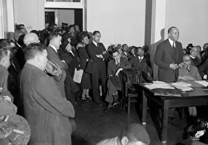 Desegregation Prints: Charles Houston Voicing His Protest