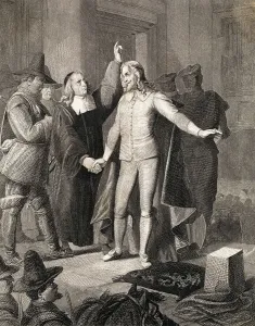 Resignation Prints: Charles I Receiving Benediction Before Execution