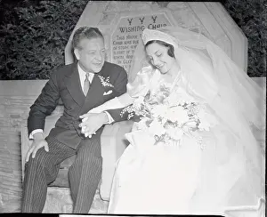 Love Prints: Charles J. Correll with Alyce McLaughlin on Wedding Day