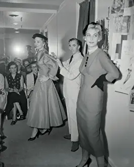 Charles James with Models