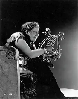 Harp Prints: Charles Laughton as Nero in The Sign of the Cross